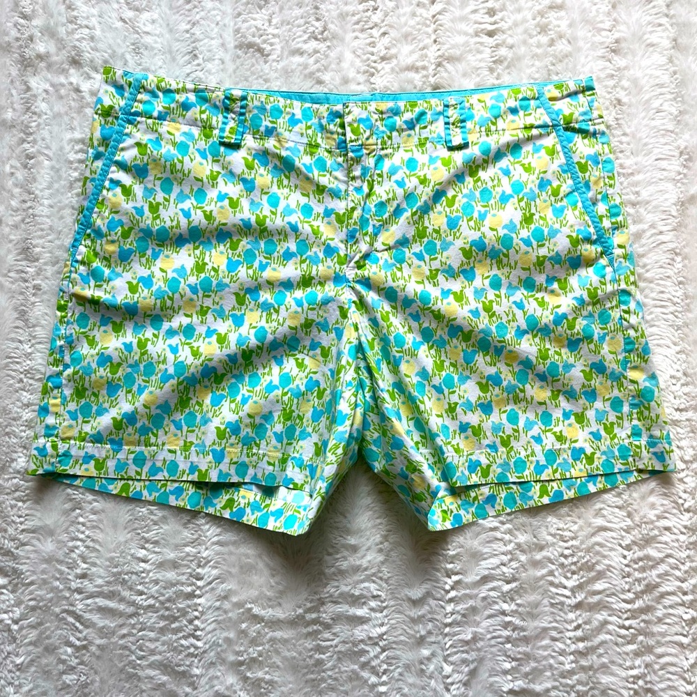 Lilly Pulitzer Palm Beach Fit Tulip Print Shorts sz 6